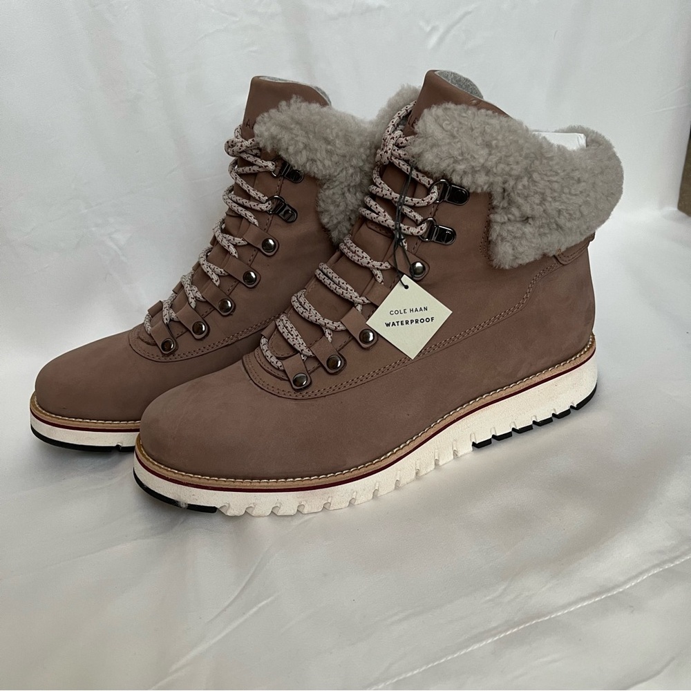 NWT Women’s Cole Haan ZeroGrand Explorer lace-up waterproof hiker | size 9